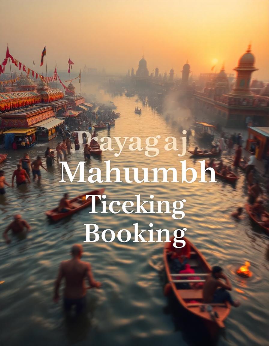 Prayagraj Mahakumbh Tickets Booking – महाकुंभ मेला 2025 के लिए टिकट कैसे बुक करें?